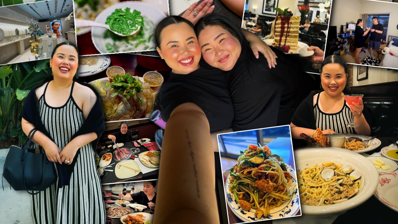 VLOG: moving in w/ bestie, going on a food tour, BTS of an influencer, meeting subscribers IRL! ❤️