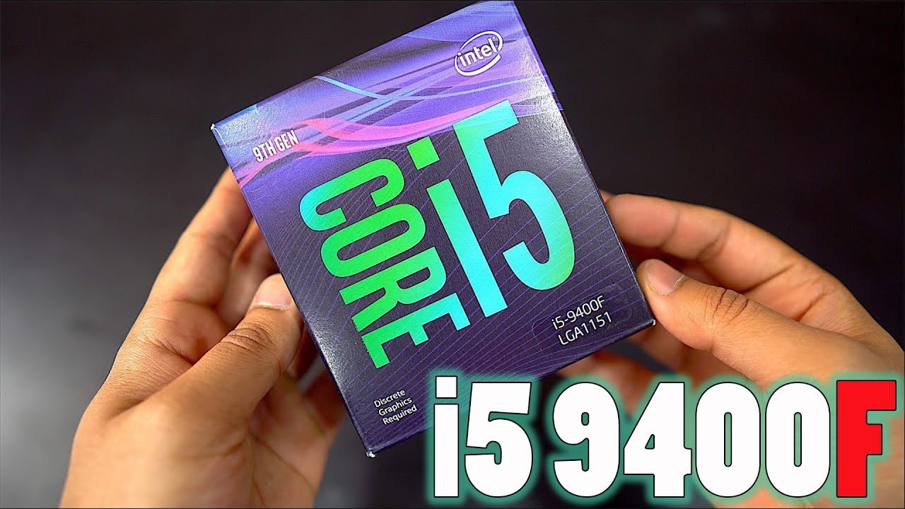 Intel i5 9400F e le CPU senza grafica integrata! - YouTube