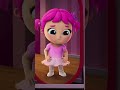 Stage FRIGHT! 👹 Sing With Jill The Princess Ballerina (Little Angel Remix) #kids #shorts