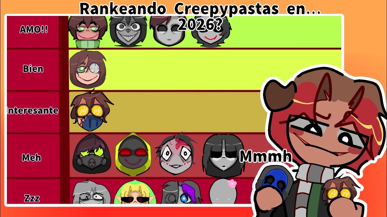 Rankeando Creepypastas a los que quizá (No) les daría 🔪