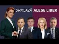 Dezbateri electorale ALEGE LIBER / Andrei Năstase, Dorin Chirtoacă, Tudor Deliu /28.10.20 /