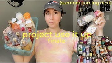 Project Use it up FINALE! Summer coming up