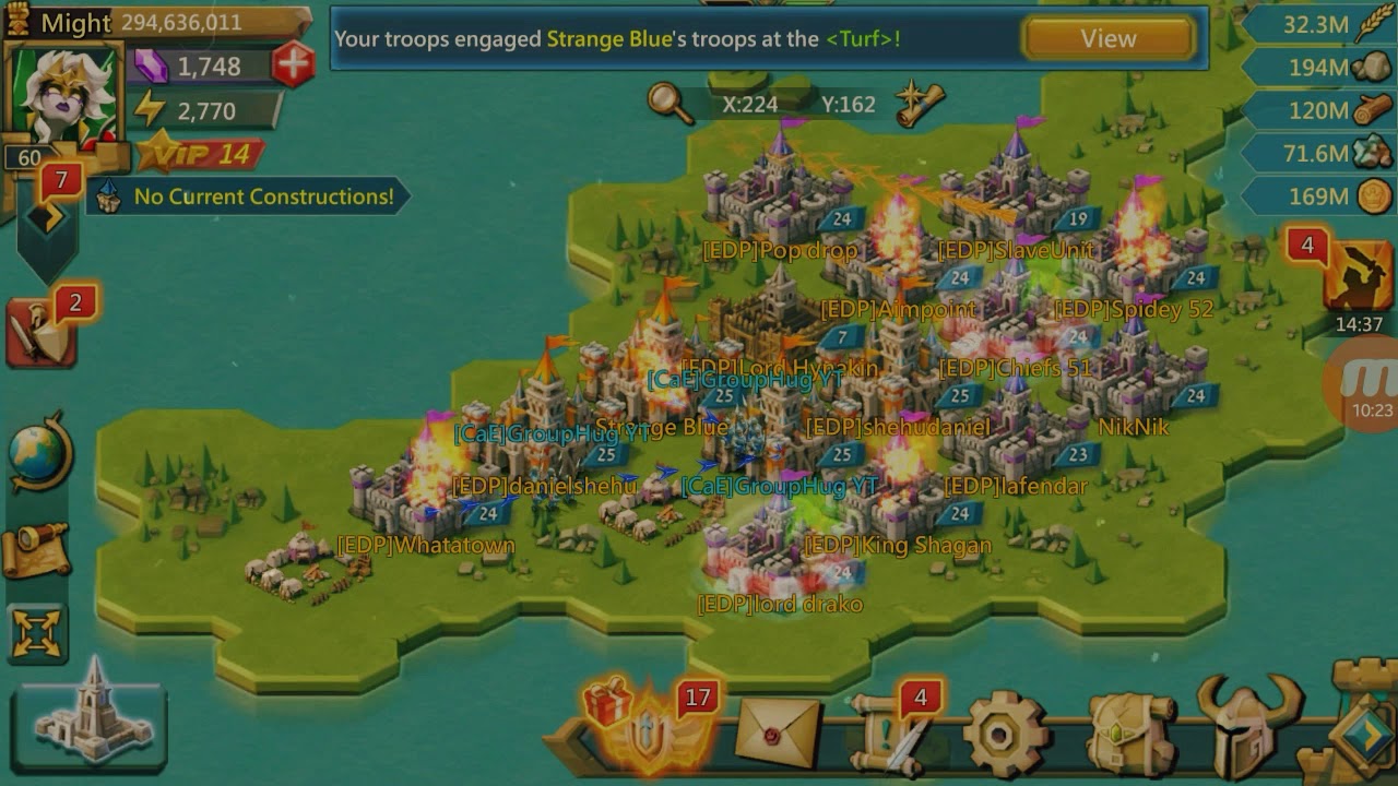 Lords Mobile: Thank you for the 2mill kills!!!