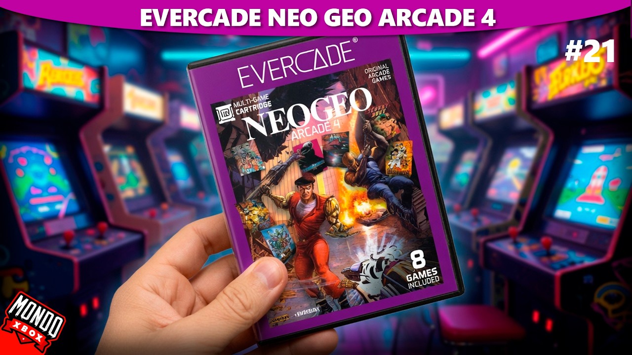 Evercade Cartucho #22 Serie Purpura, NEO GEO Arcade 4, Unboxing y gameplays. episode artwork