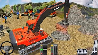 Heavy Excavator Simulator - Transport Sand And Rock - Android Gameplay screenshot 5