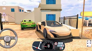 Driving School Sim - Mclaren Supercar Driving in Santorini - Car Games Android Gameplay screenshot 3