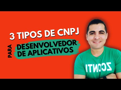 3 TIPOS DE CNPJ PARA DESENVOLVEDOR DE APLICATIVOS