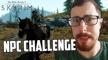 Skyrim But When Someone Subscribes I Attack A Random NPC