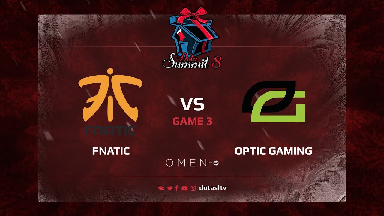 Fnatic против Optic Gaming, Третья карта, Групповой Этап Dota Summit 8