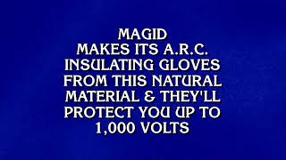 Electrical Safety Question on Jeopardy