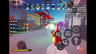 Playing gungame in rivals!