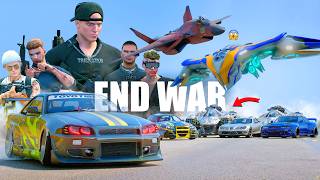 THE BIGGEST WAR: WE ALL GATHER TO ATTACK THE ENEMY'S LAST BASE - GTA 5 ROLEPLAY
