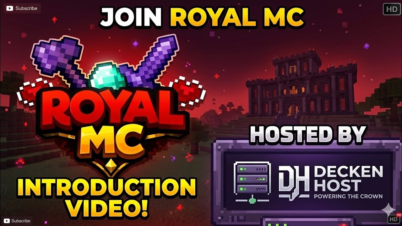 🔥 ROYAL MC Introduction Video | Best Public Minecraft Server 2026 - YouTube