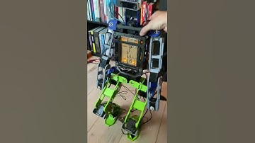 Humanoid Robot First attempt to Stand Up!