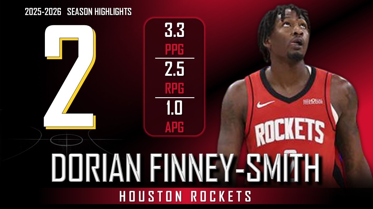 Dorian Finney-Smith || 2025-2026 Houston Rockets Highlights
