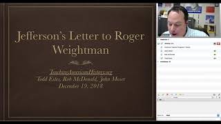 Documents In Detail: Thomas Jefferson's Letter To Roger Weightman - Youtube