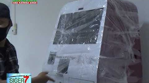 MESIN ADM DISDUKCAPIL SIAP DIOPERASIKAN