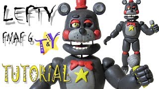 :     6    Lefty FNAF 6 from clay Tutorial