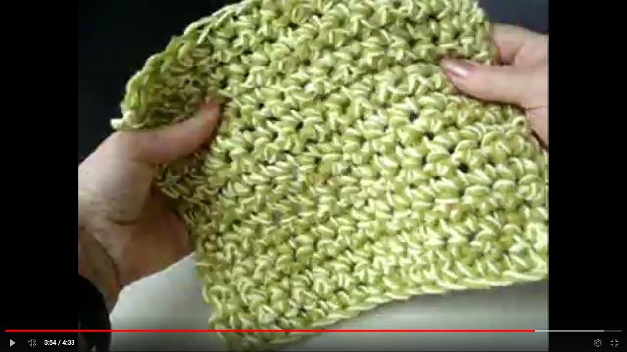 7 Minute Dishcloth