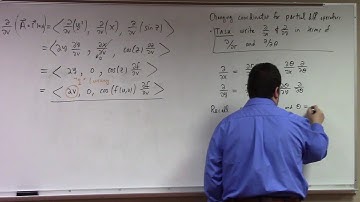 Multivariate Calculus: advanced partial differentiation, 2-27-18, part 1