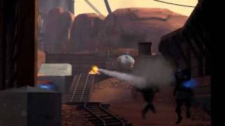 Team Fortress 2 Sniping with Sydney Sleeper-headshot Engineer ending.