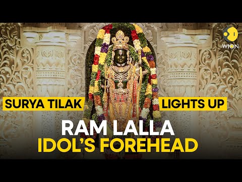 Ayodhya Ram Mandir LIVE: Ram Lalla’s Surya Tilak LIVE | Ram Navami 2024 LIVE | WION LIVE