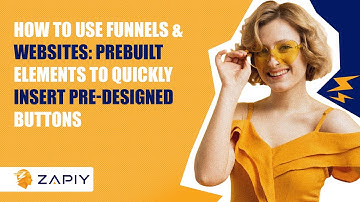 How to Use Funnels & Websites: Prebuilt Elements to Quickly Insert Pre-Designed Buttons