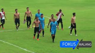laga sepak bola paling rusuh di dunia   PSBK VS Persewangi, STD Kanjuruhan Malang