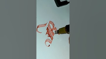 Most Satisfying Calligraphy Lettering  #calligraphy #jafarartgallery