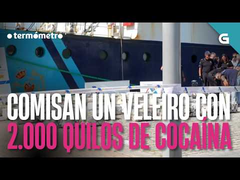 Comisan un VELEIRO con 2.000 quilos de COCAÍNA | O TERMOMETRO
