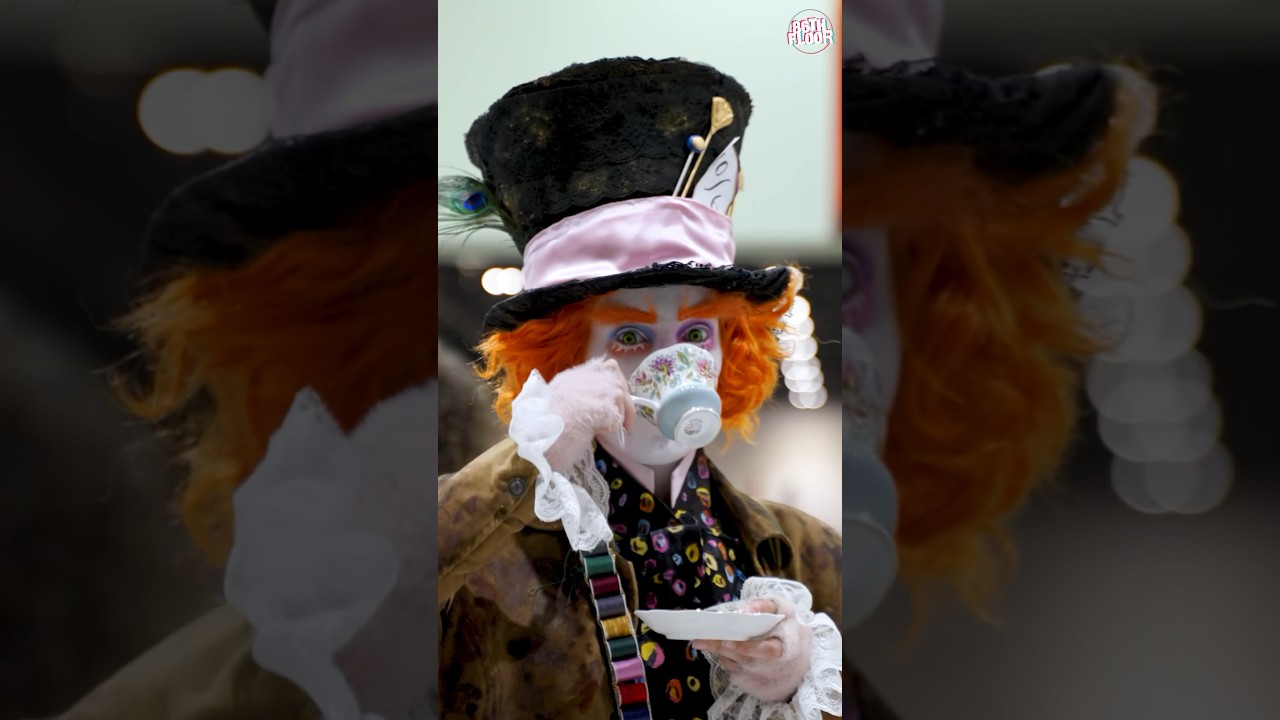 🫖 Alice's Adventures in Wonderland ♥️ 🃏♠️ THE MAD HATTER #shorts
