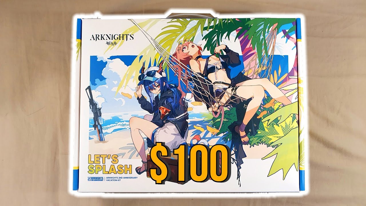 I spent $100 on Arknights merch