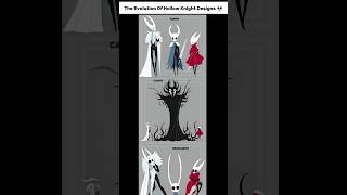The Evolution Of Hollow Knight Designs 💀 // #shorts #anime