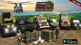 Offroad Army Transporter Truck Driver: Army Games New Android Gameplay screenshot 2