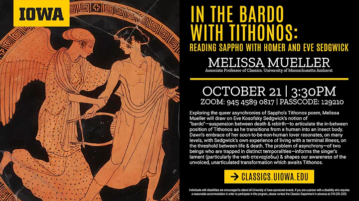 Iowa Classics Colloquium: Melissa Mueller [10.21.2...