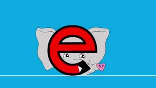 Letterland Handwriting Verse, Letter E Eddy Elephant