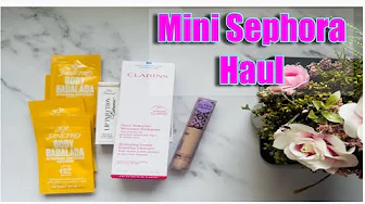Mini Sephora haul my favorite face wash and new concealer