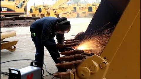 Equipment repair with the Powermax85 and the Duramax 15-degree torch