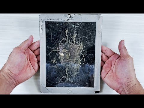 iPad 2 Cracked Restoration, Restoring old broken iPad