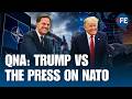 Trump-Rutte Press Q&amp;A Turns Explosive | "Radical Left", NATO Allies, Turkey Deal &amp; Iran Talks