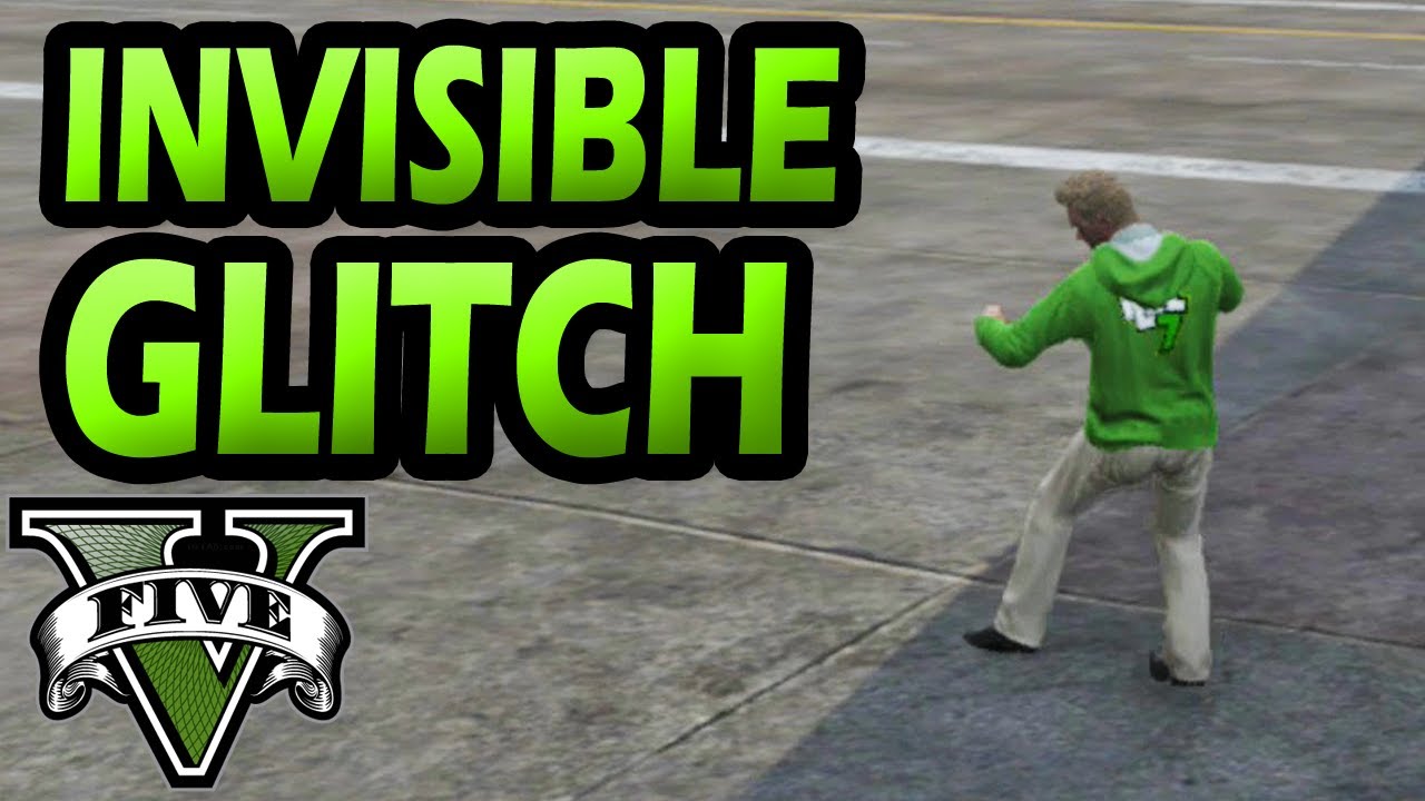 GTA Online Invisible GLITCH YouTube