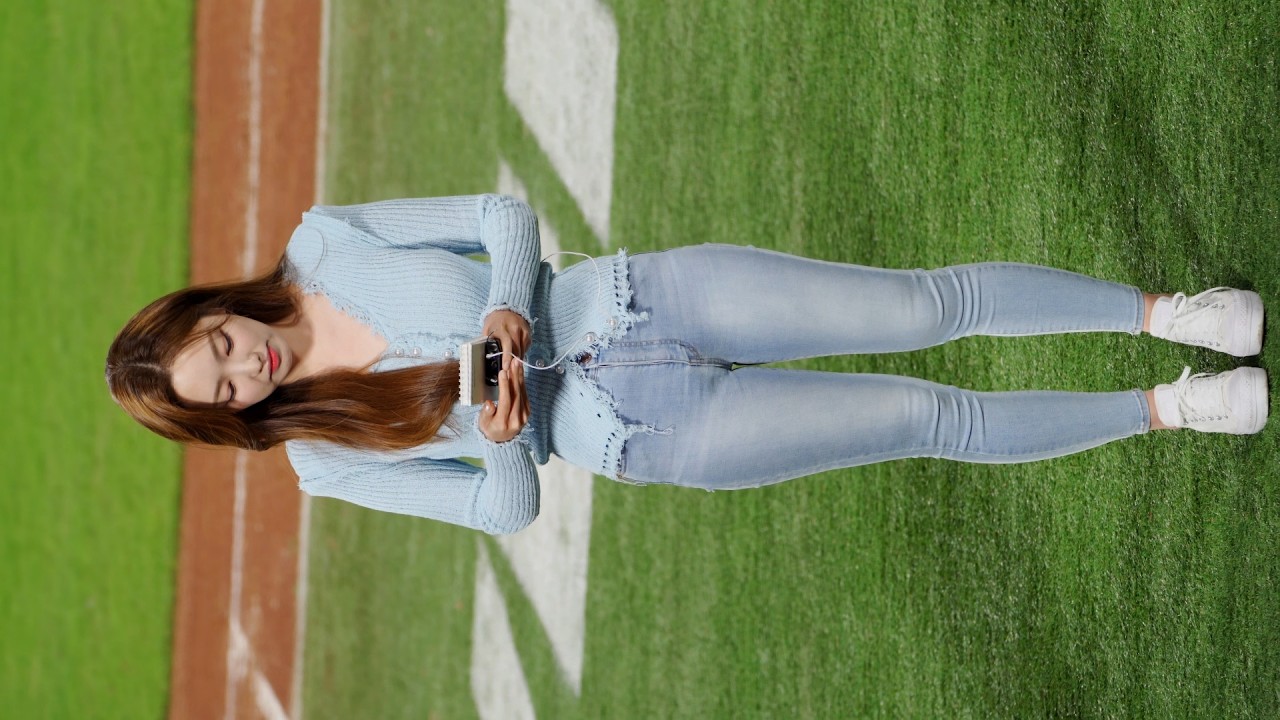 야구여신 김세연 아나운서 미모 고화질 직캠