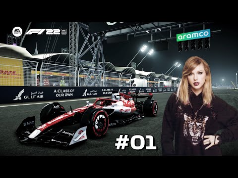 Taylor Swift Joins Alfa Romeo | F1 22 Career 1/23 | Bahrain Gran Prix