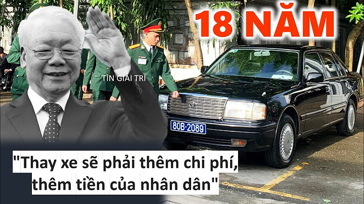 Chiếc xe Đặc Biệt của Tổng Bí thư Nguyễn Phú Trọng xuất hiện tại Nhà tang lễ