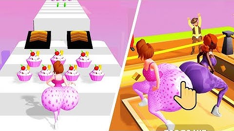 BUTT CLASH ALL LEVELS #23 GAMEPLAY WALKTHROUGH PART 6 ANDROID, IOS