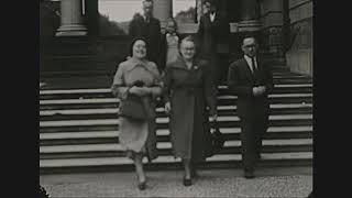 9.5mm Home Movie - Home In The Garden and Trips Out 1938