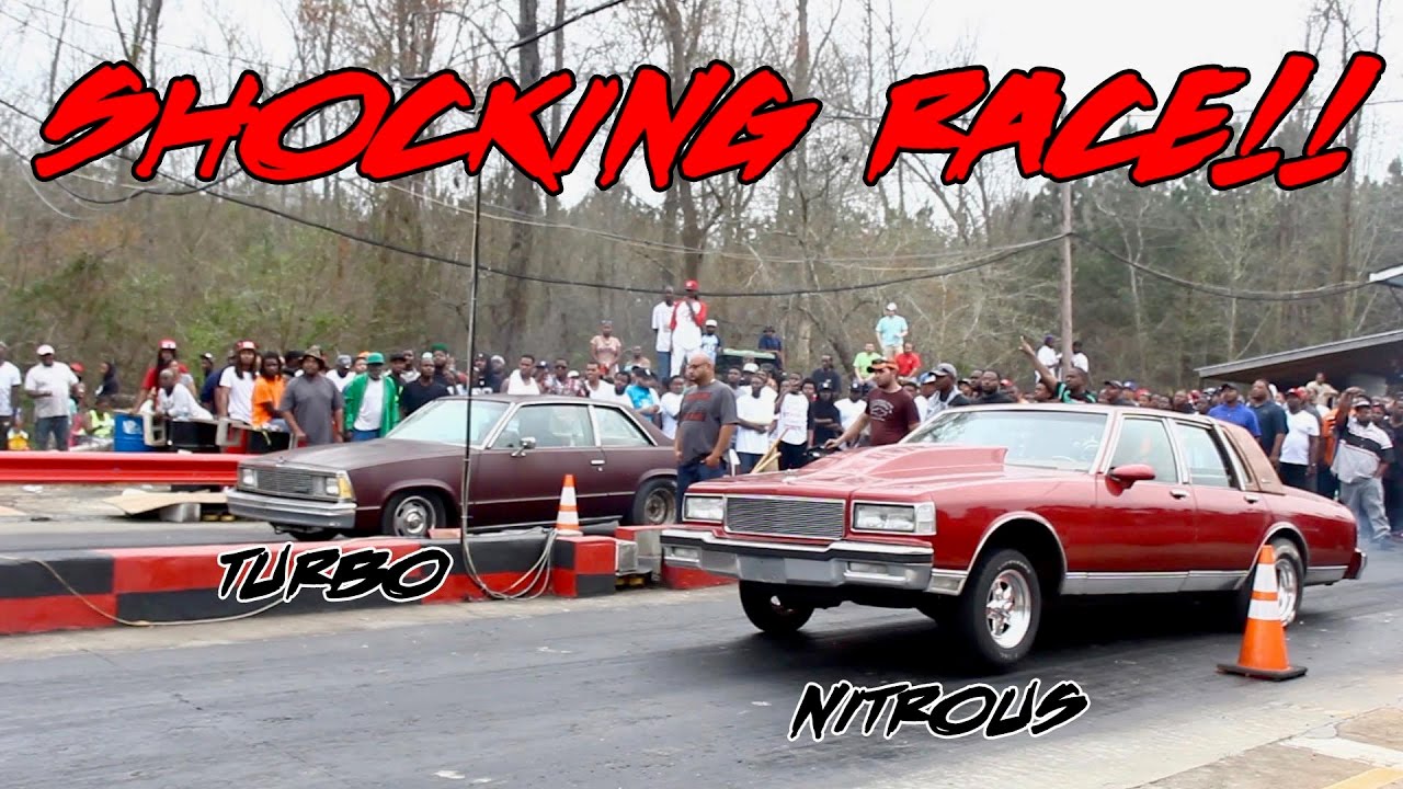 A SHOCKING RACE!! LGR NITROUS SMALL BLOCK BOX CHEVY VS SMALL BLOCK TURBO MALIBU