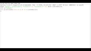 Python program : WAP in string to count lowercase 