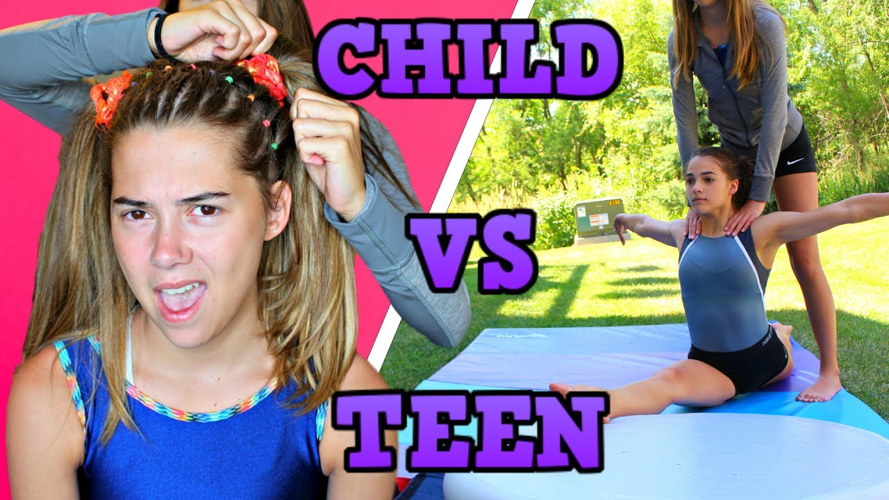 Child You VS Teen You: GYMNASTICS!