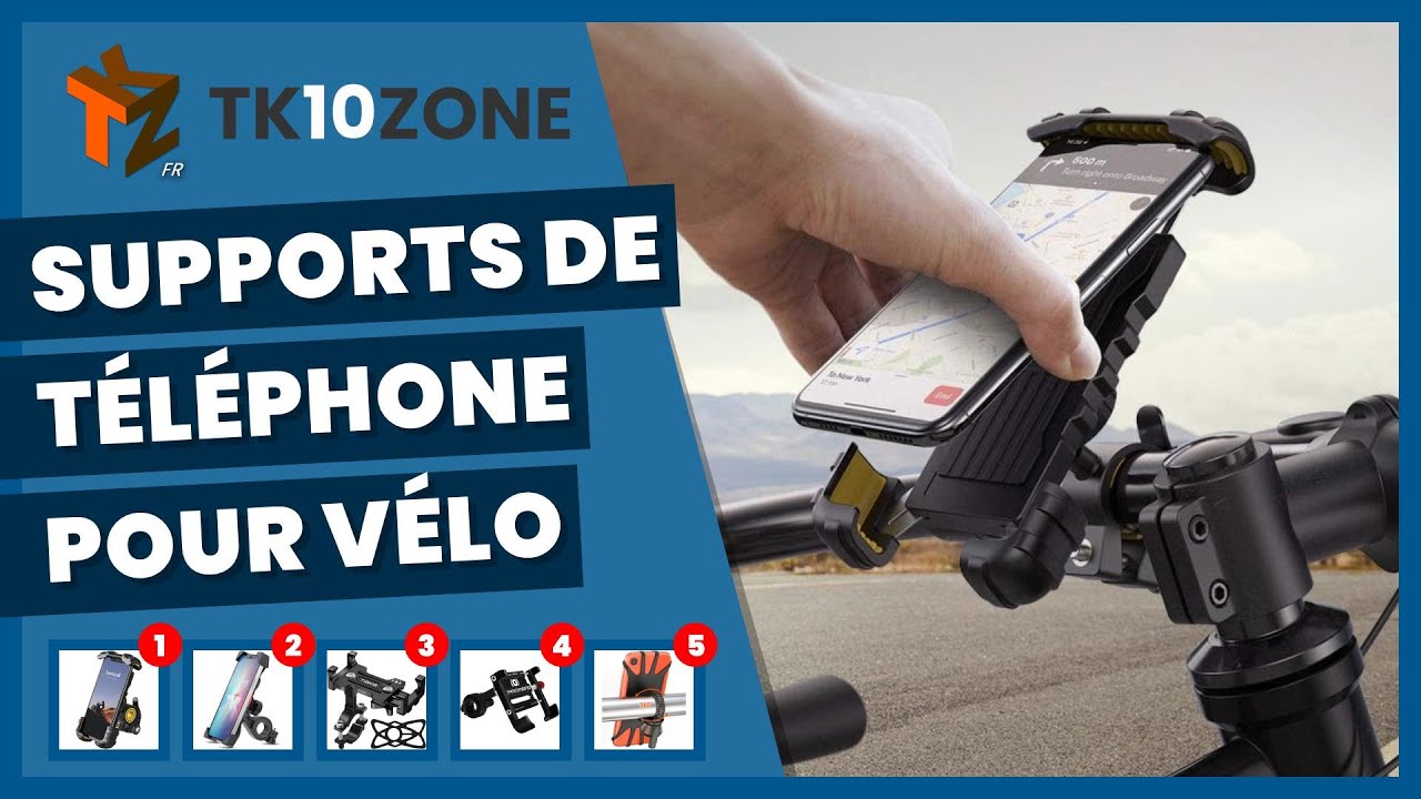 Les 5 meilleurs supports de téléphone pour vélo 